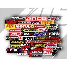 Stiker Motor Racing 
